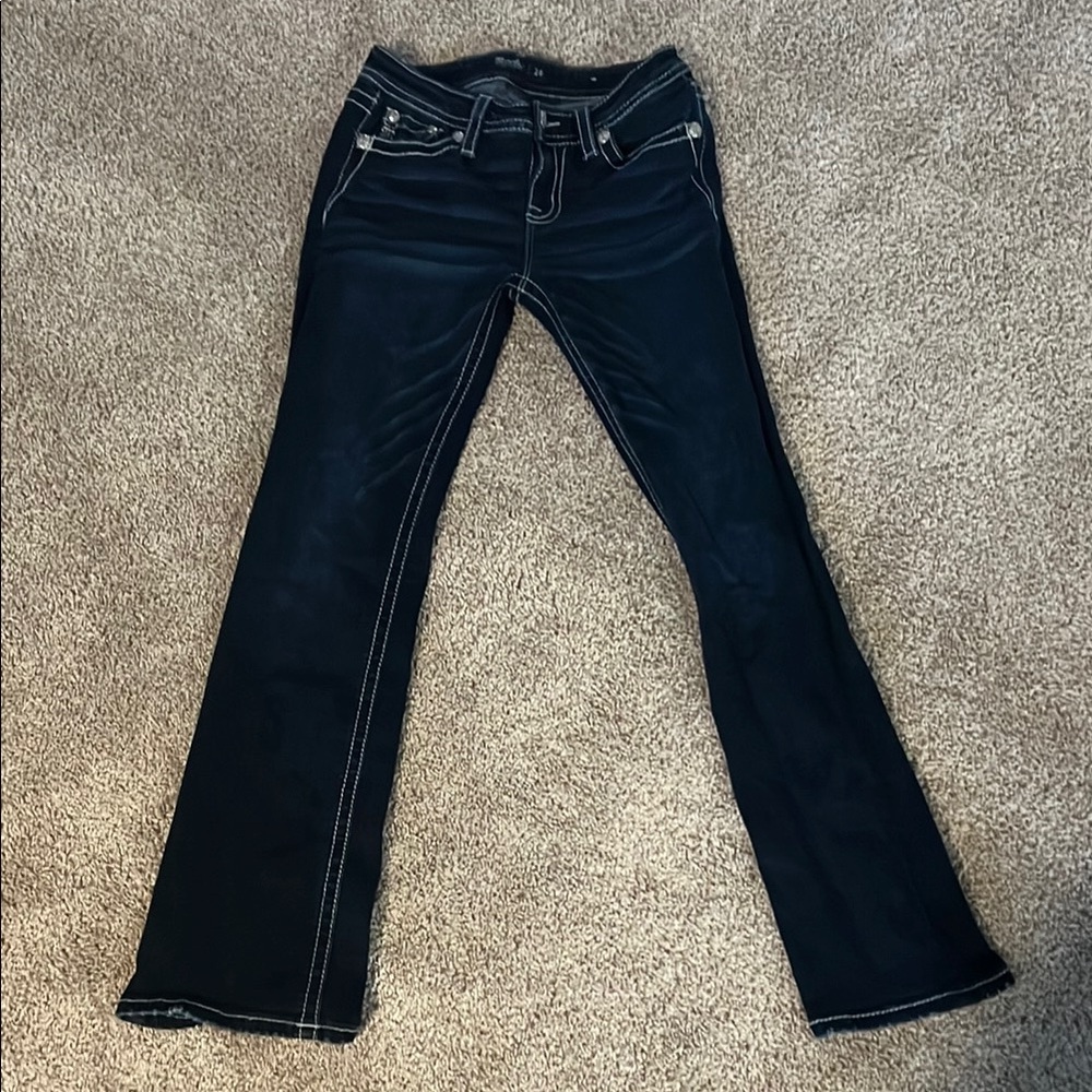 Miss Me Dark Flare Jeans